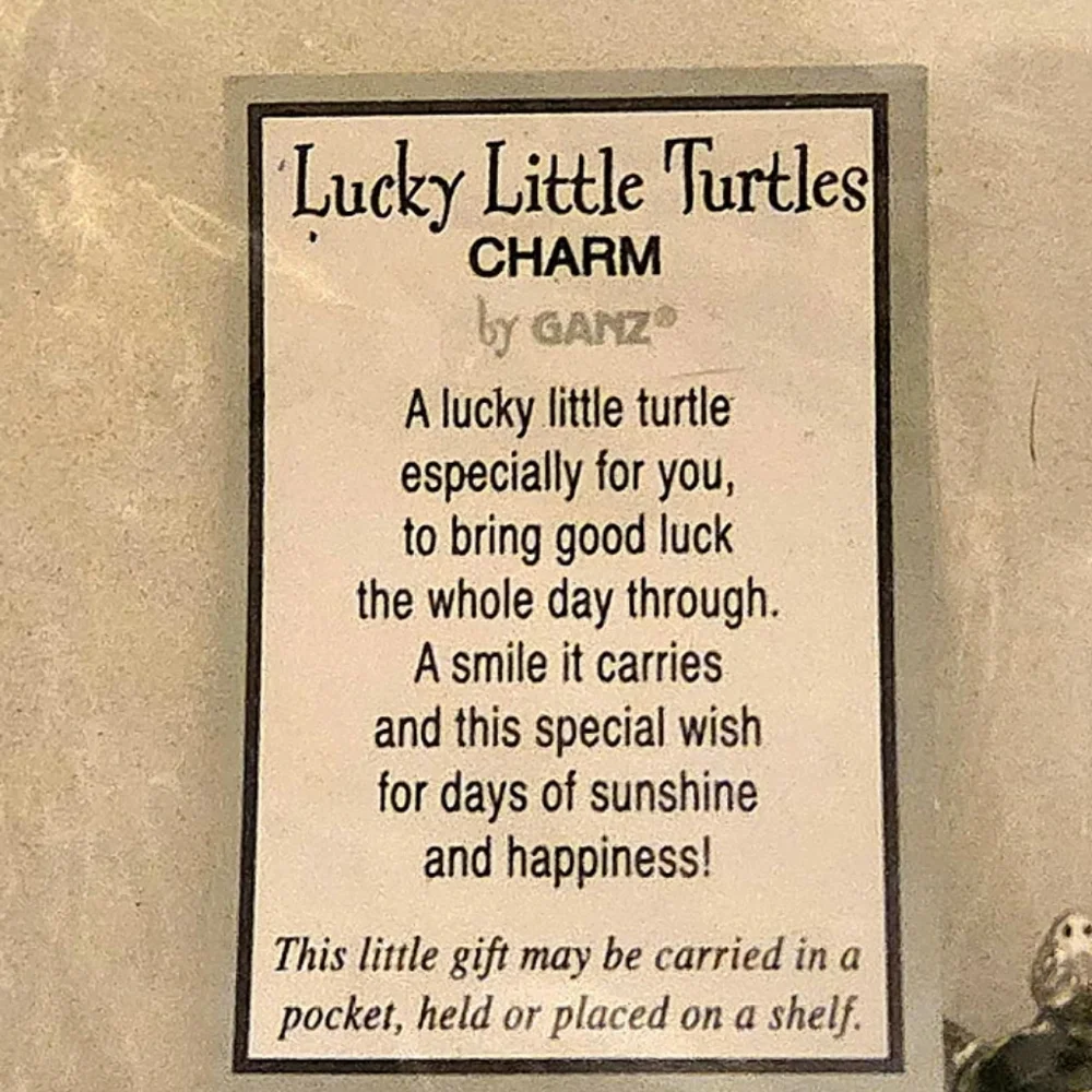 GANZ Green and Gray Turtle Ornament